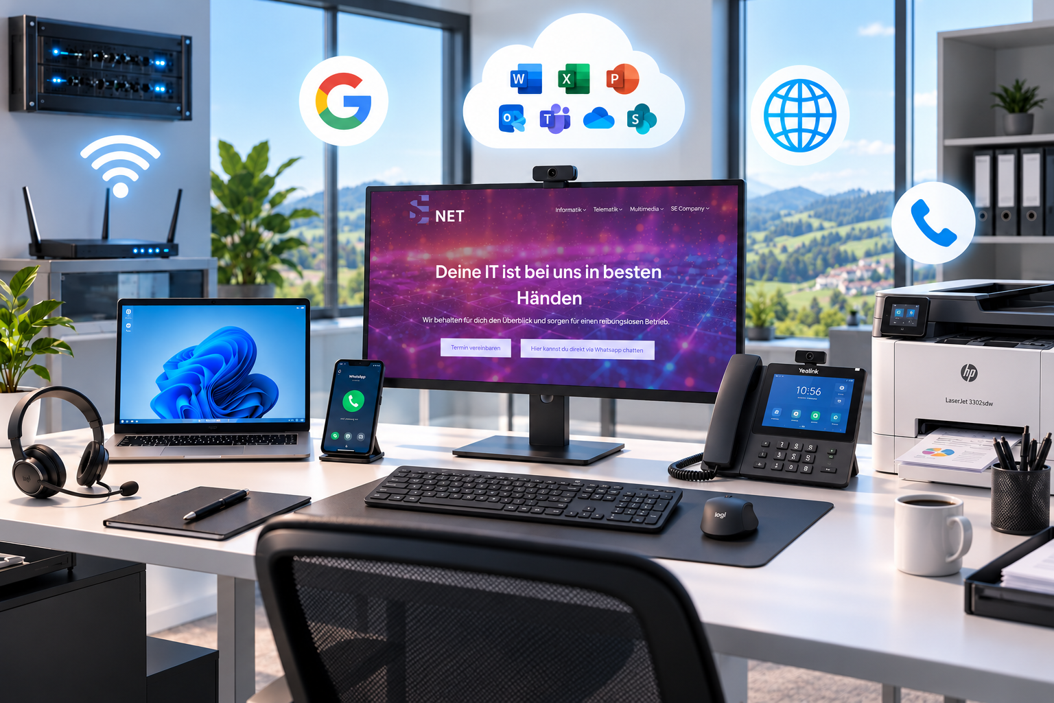 IT-Support für KMU und Startups, noch vor der Firmengründung – alles aus einer Hand
